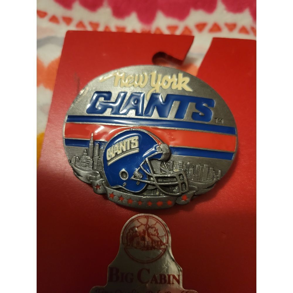 New York Giants NFL Football Team Collectible Belt Buckle